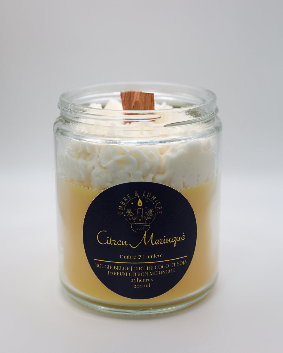 Bougie Citron Meringué