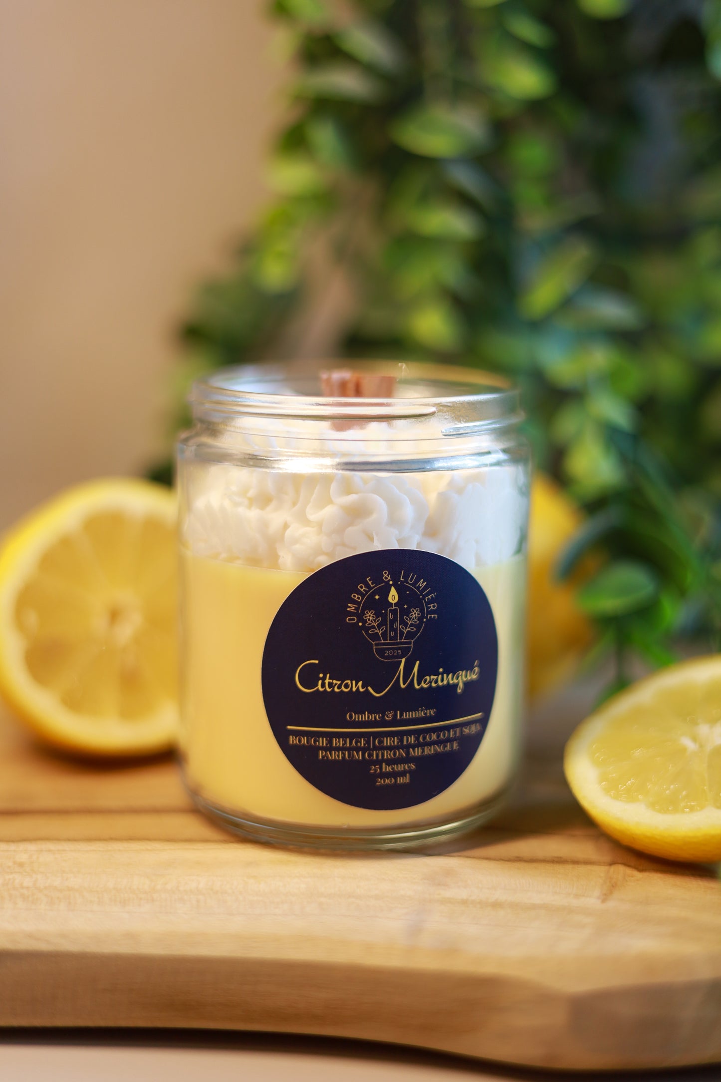 Bougie Citron Meringué