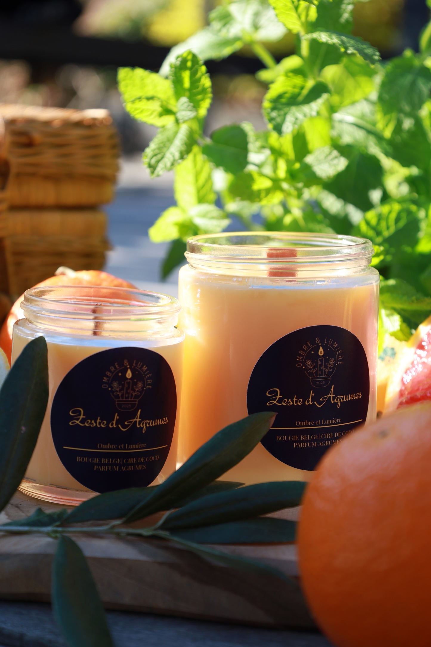 Bougie Zeste d'agrumes