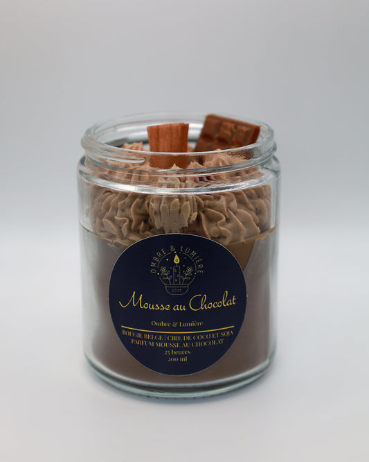 Bougie Mousse au Chocolat