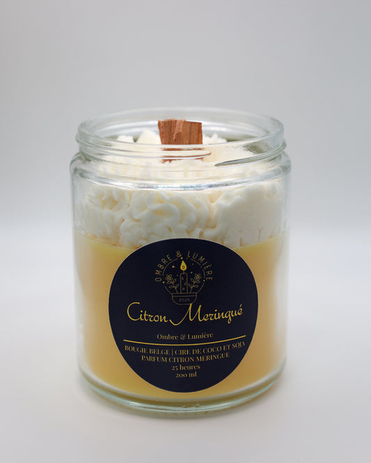 Bougie Citron Meringué